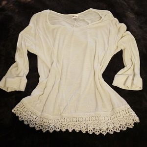 Cream Tunic Size M